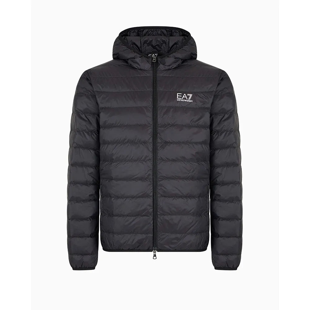 EA7 Emporio Armani Puffer Black White