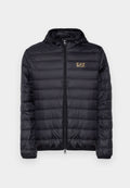 EA7 Emporio Armani Puffer Black Gold