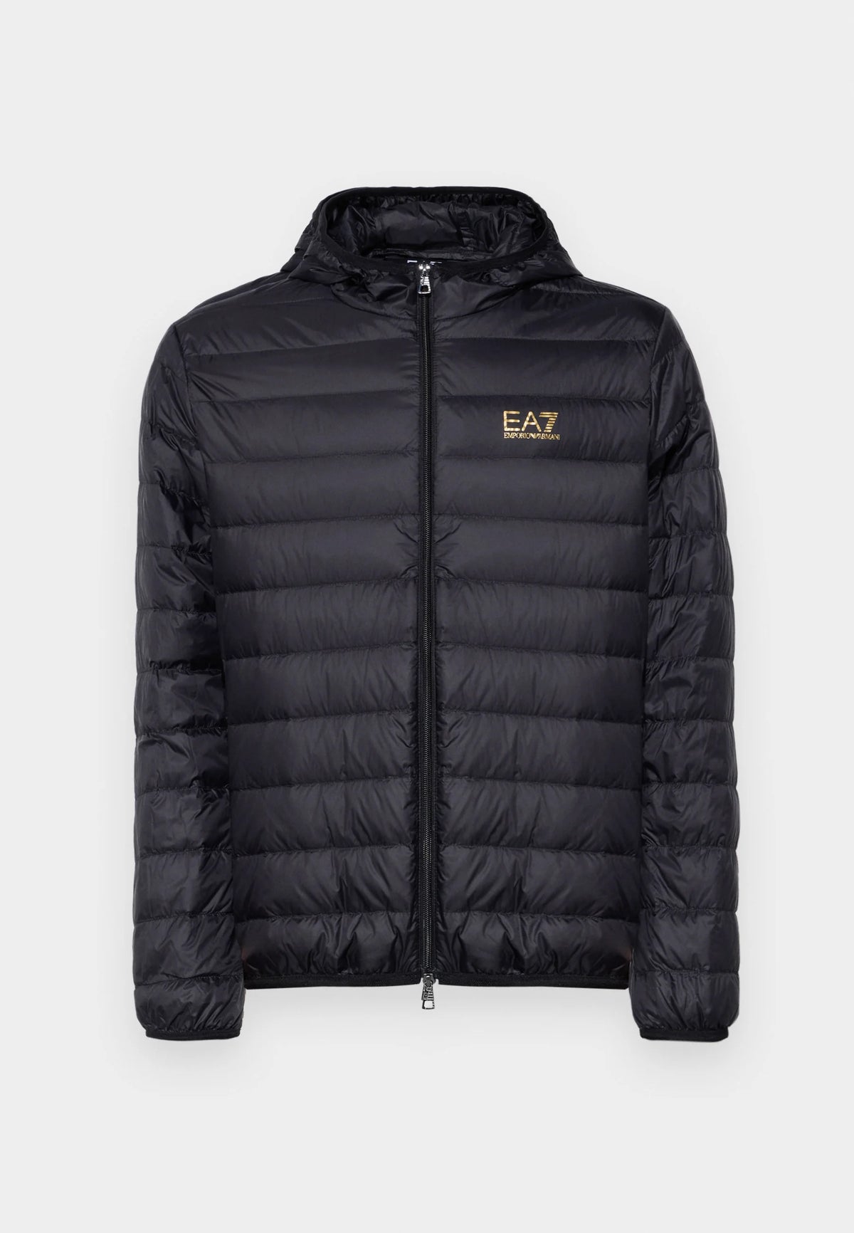 EA7 Emporio Armani Puffer Black Gold