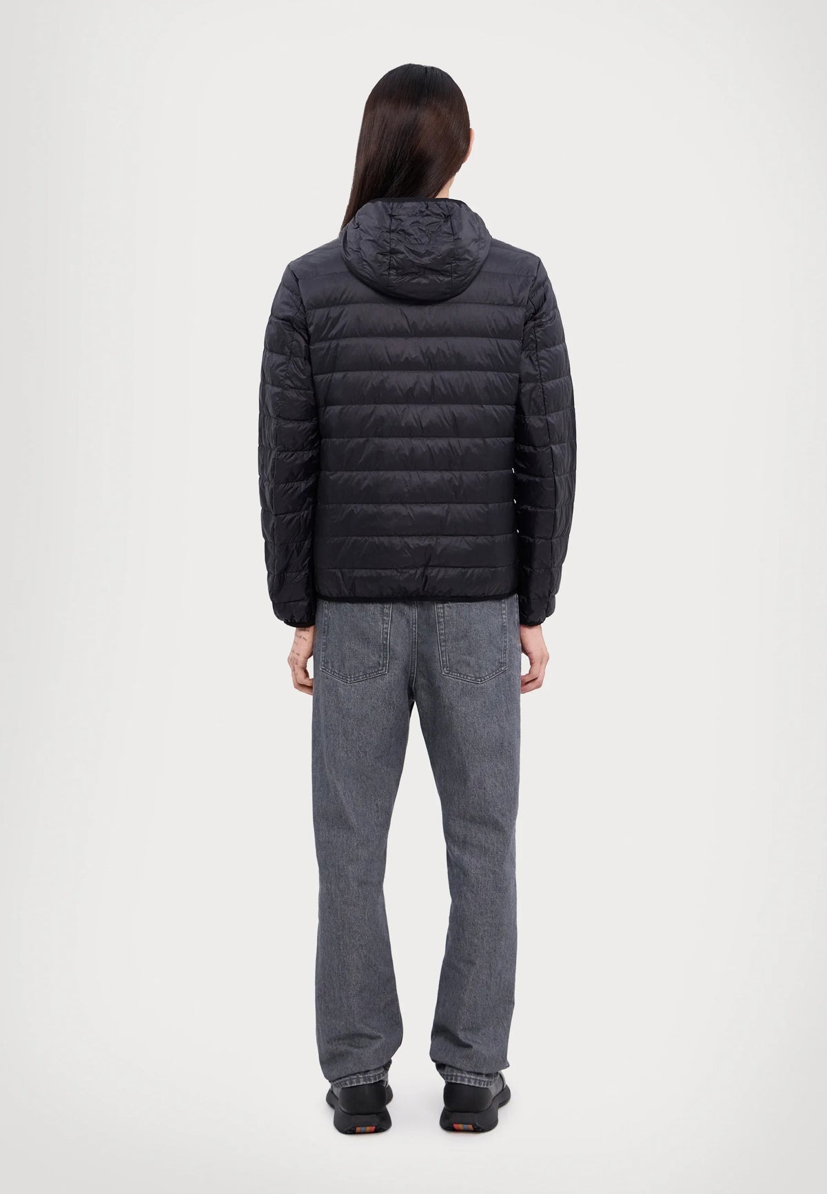 EA7 Emporio Armani Puffer Black Gold