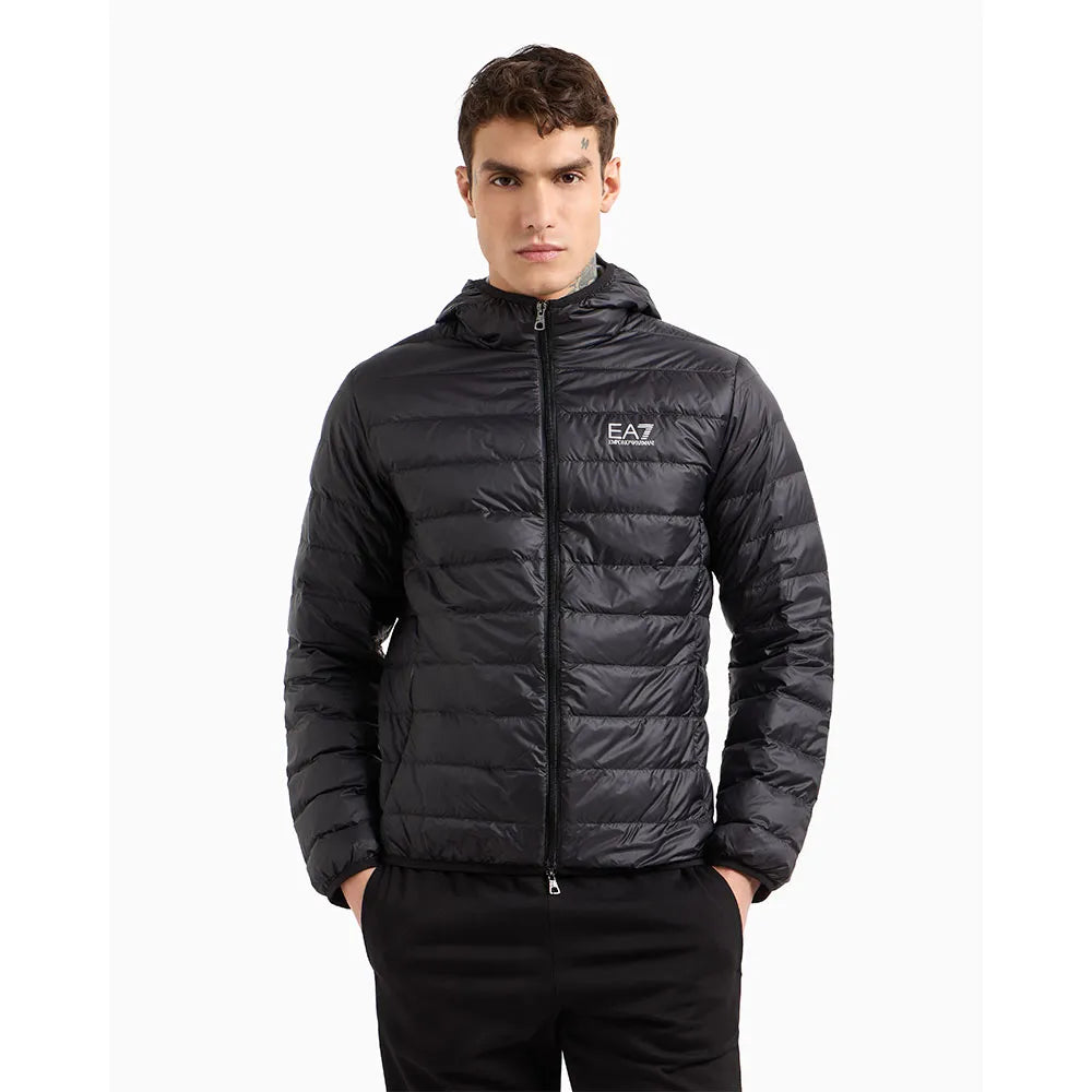 EA7 Emporio Armani Puffer Black White