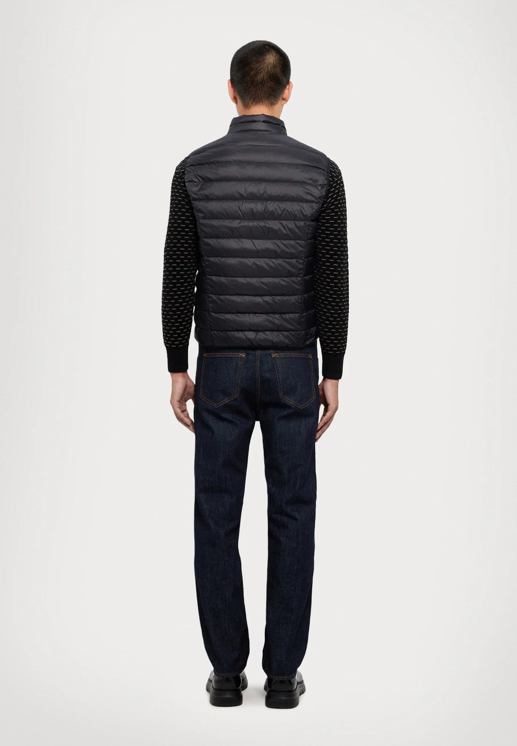 EA7 Emporio Armani Puffer Vest Black