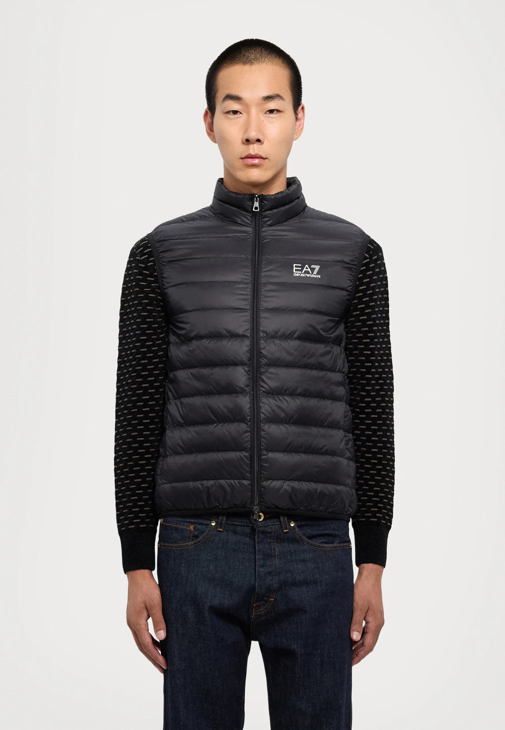 EA7 Emporio Armani Puffer Vest Black