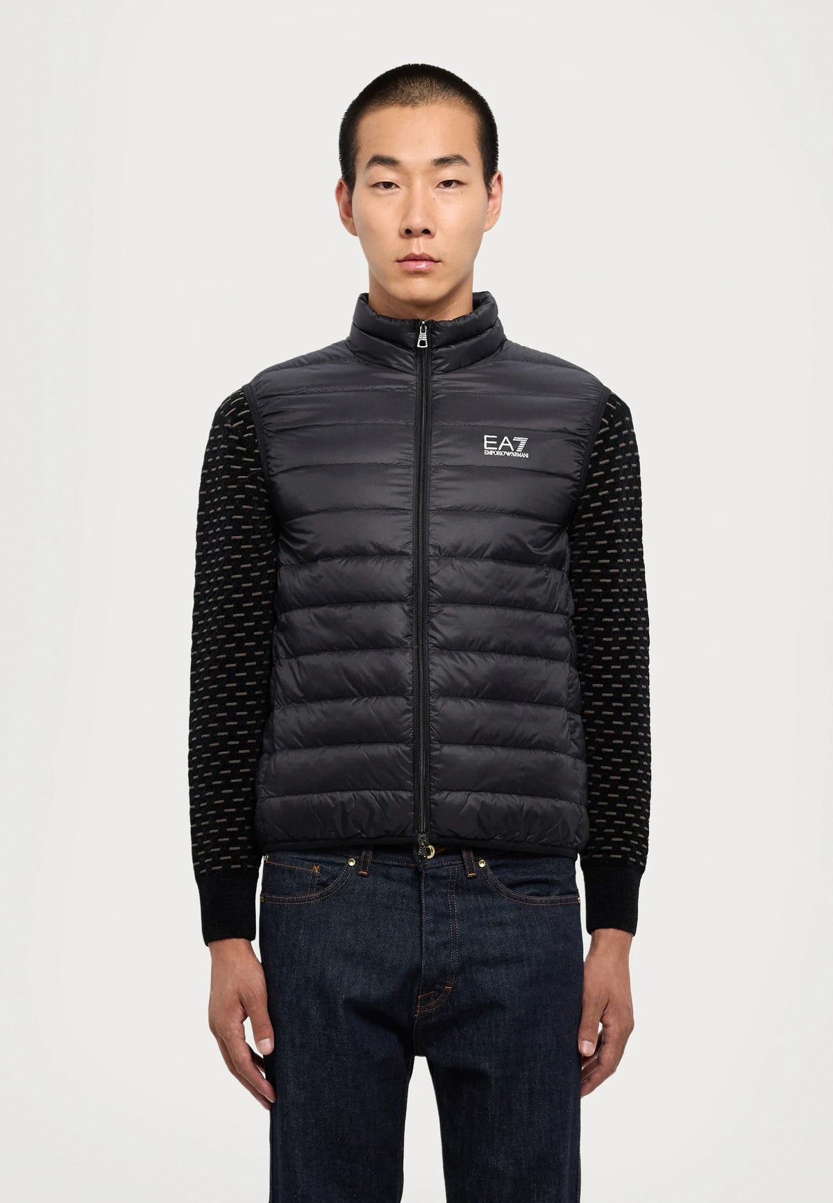 EA7 Emporio Armani Puffer Vest Black