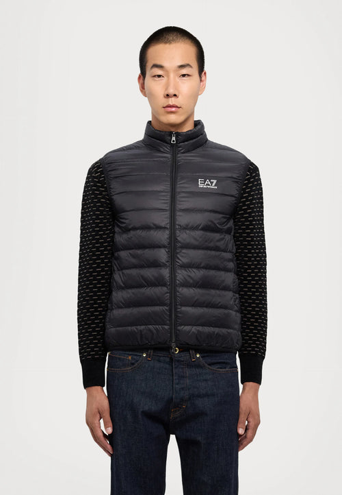EA7 Emporio Armani Puffer Vest Black