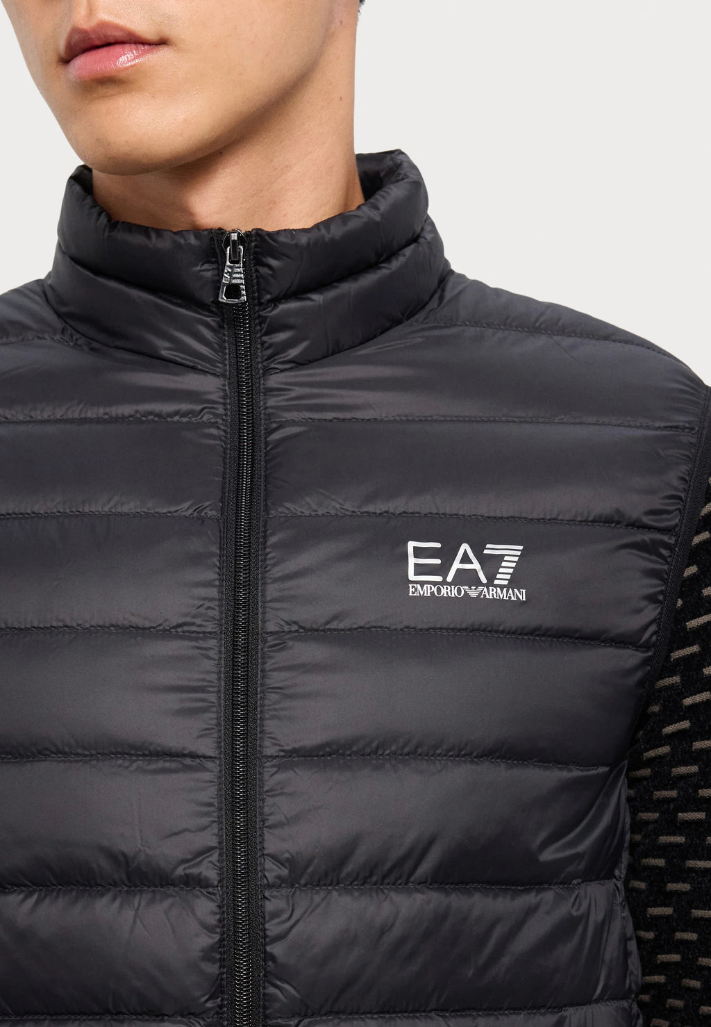 EA7 Emporio Armani Puffer Vest Black