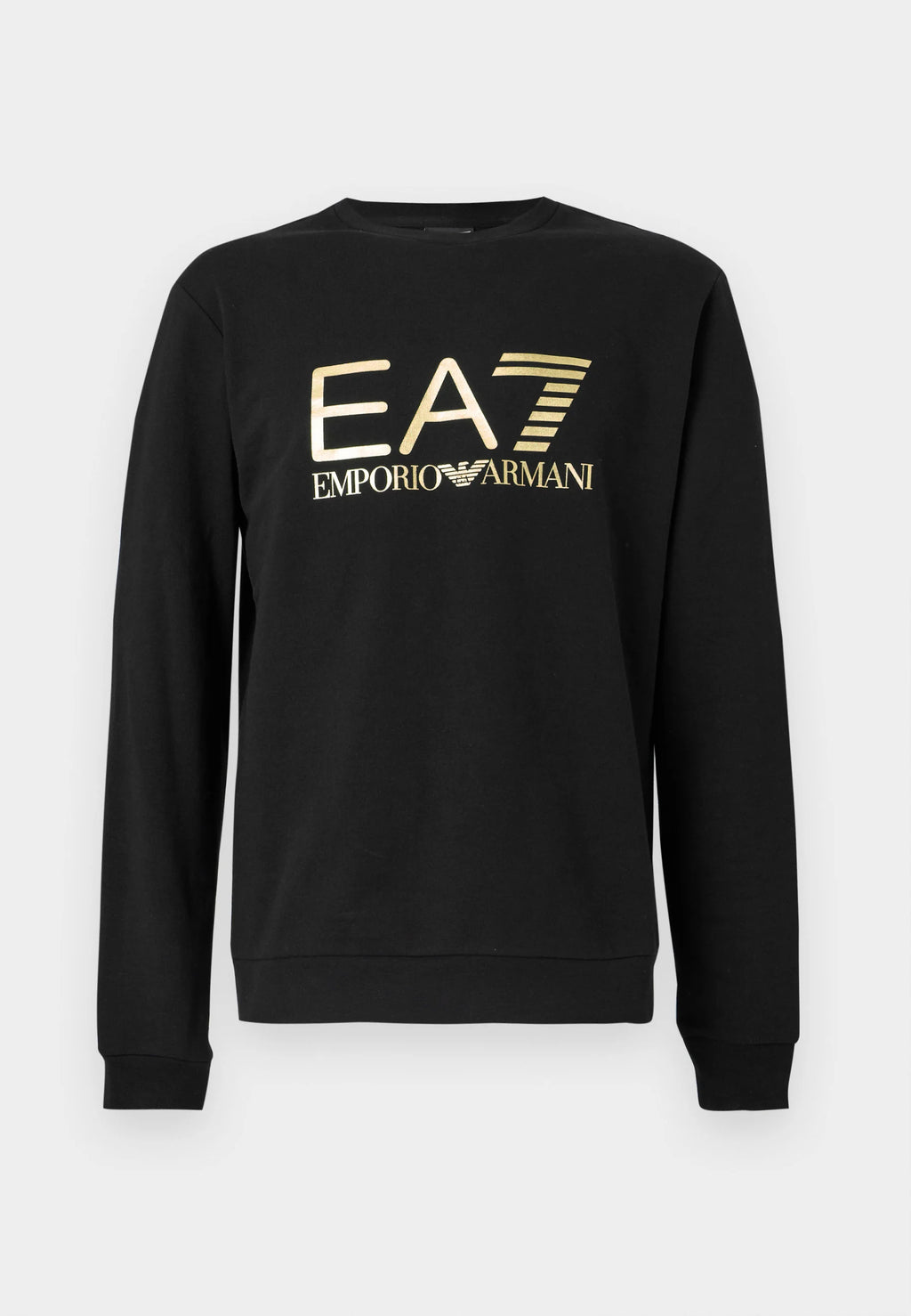 EA7 Emporio Armani Hoodie Black Gold
