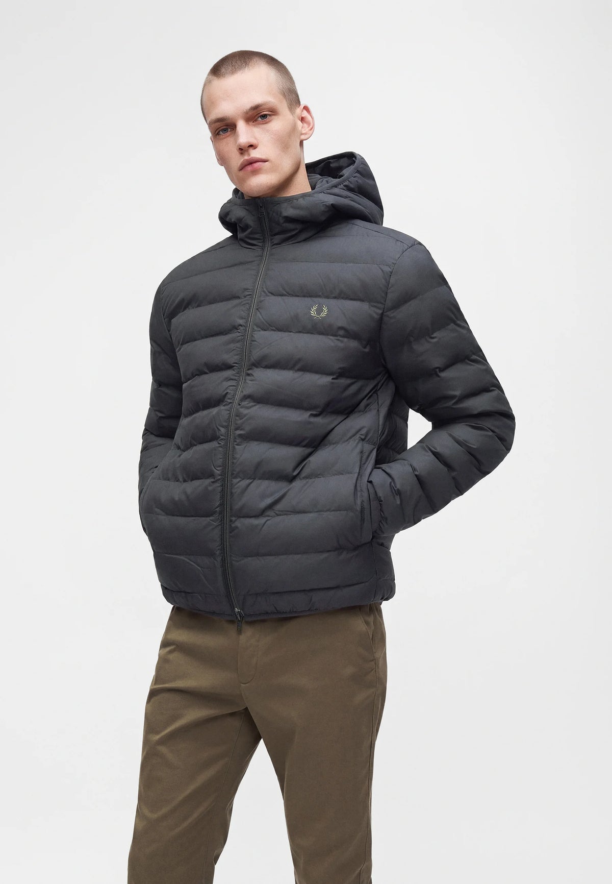 Fred Perry Puffer Black